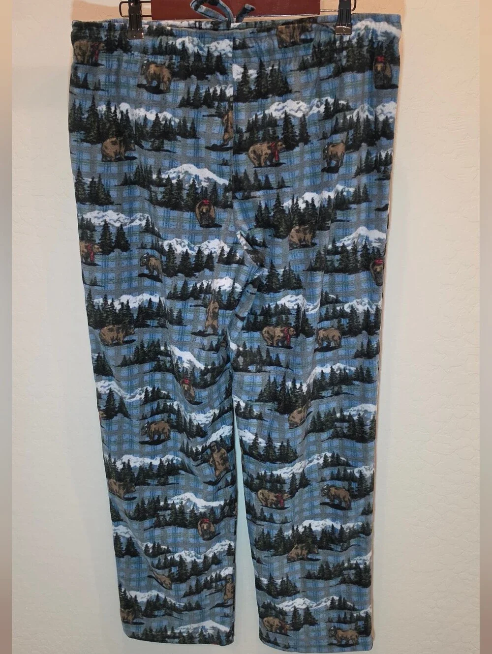Eddie Bauer men's fleece pajama lounge pants (RN# 157622)